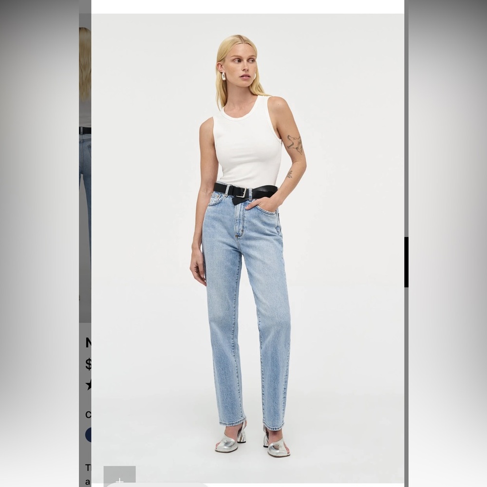 NEUW NICO Straight - Passenger Classic Blue Women's Jeans